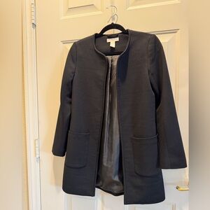 H&M Black Women's Blazer (Long)